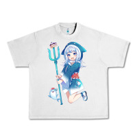 Lunar Rock Gawr Gura Urban Heavy Tee - linhVisuals