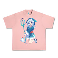 Salmon Gawr Gura Urban Heavy Tee - linhVisuals