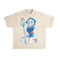 Sandshell Gawr Gura Urban Heavy Tee - linhVisuals
