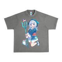 Tornado Gawr Gura Urban Heavy Tee - linhVisuals