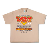 Burro wonder woman Urban Heavy Tee - linhVisuals