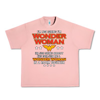 Salmon wonder woman Urban Heavy Tee - linhVisuals