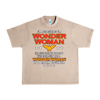 French Oak wonder woman Urban Heavy Tee - linhVisuals
