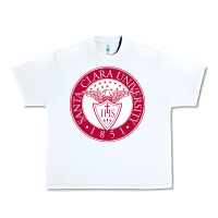 White santa clara u Urban Heavy Tee - linhVisuals