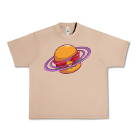 Burro Burger  Saturn Urban Heavy Tee - linhVisuals