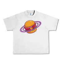 Lunar Rock Burger  Saturn Urban Heavy Tee - linhVisuals