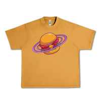 Peanut Butter Burger  Saturn Urban Heavy Tee - linhVisuals