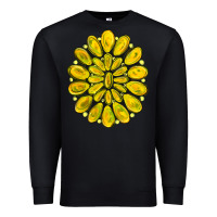 Black yellow  gemstone jewelny Premium Sweatshirt - RanaPortraitStore