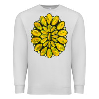 Dove Grey yellow  gemstone jewelny Premium Sweatshirt - RanaPortraitStore