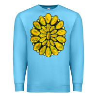 Ocean Blue yellow  gemstone jewelny Premium Sweatshirt - RanaPortraitStore