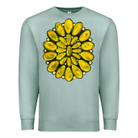 Seafoam yellow  gemstone jewelny Premium Sweatshirt - RanaPortraitStore