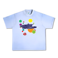 Grape Ice retro graphic design   frank lloyd wright Urban Heavy Tee - linhVisuals
