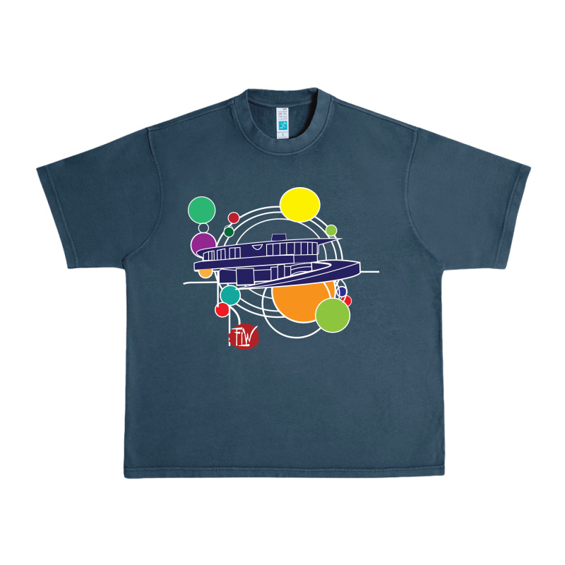 Retro Graphic Design   Frank Lloyd Wright Urban Heavy Tee by linhVisuals | Teevron