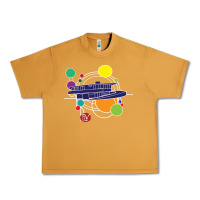 Peanut Butter retro graphic design   frank lloyd wright Urban Heavy Tee - linhVisuals