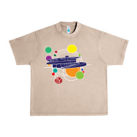 French Oak retro graphic design   frank lloyd wright Urban Heavy Tee - linhVisuals