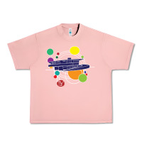 Salmon retro graphic design   frank lloyd wright Urban Heavy Tee - linhVisuals