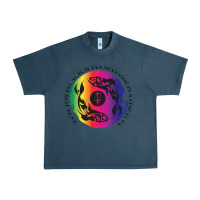 Midnight Navy two lost souls swimming in a fish bowl Urban Heavy Tee - linhVisuals