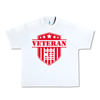 White veteran made in usa   military Urban Heavy Tee - linhVisuals