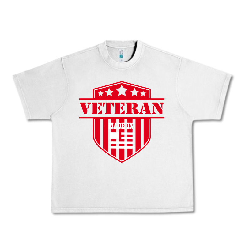 Veteran Made In Usa   Military Urban Heavy Tee by linhVisuals | Teevron