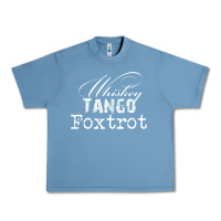 Pebble Blue wtf in military speak   saying Urban Heavy Tee - linhVisuals