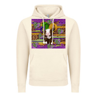 Vintage Artic mardi gras cow Vintage Hoodie - Artiststas