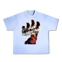Grape Ice Judas Of Priest - British Steel Urban Heavy Tee - linhVisuals