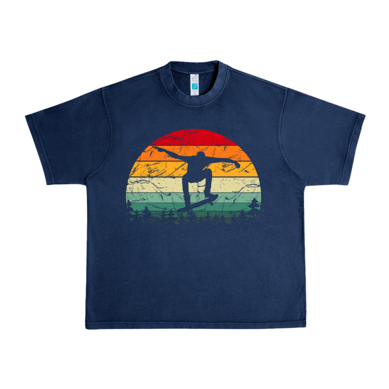 Skateboard Vintage For Skateboards Lovers Urban Heavy Tee by linhVisuals | Teevron