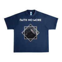 Navy faith no more Urban Heavy Tee - linhVisuals