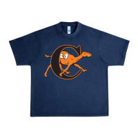 Navy The campbell fighting camels Urban Heavy Tee - linhVisuals