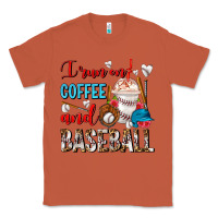 Copper I Run On Coffee And Baseball Frappe Classic Tee - FaDigitalArtStudio