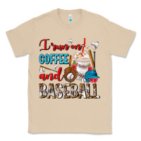Mushroom I Run On Coffee And Baseball Frappe Classic Tee - FaDigitalArtStudio