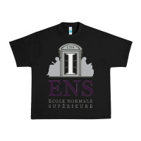 Black École normale supérieure (paris) Urban Heavy Tee - linhVisuals