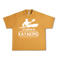 Peanut Butter kayaking t  shirt i' d rather be at the lake kayaking t  shirt Urban Heavy Tee - linhVisuals