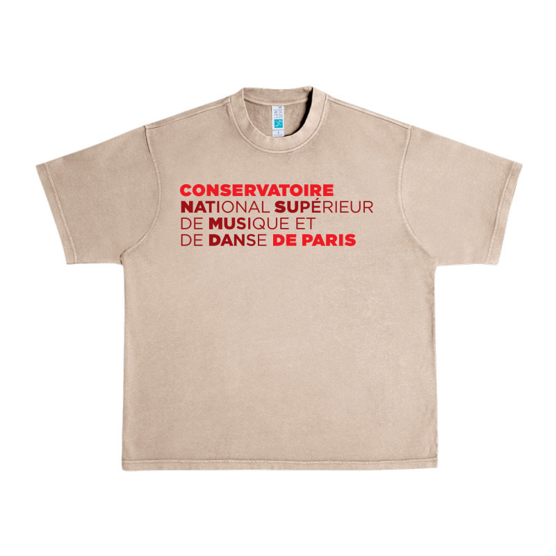 Logocnsmdp Conservatoire De Paris Urban Heavy Tee by linhVisuals | Teevron