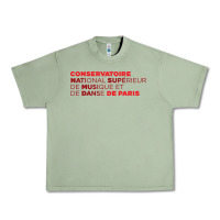 Oil Green logocnsmdp conservatoire de paris Urban Heavy Tee - linhVisuals