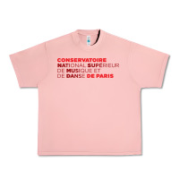 Salmon logocnsmdp conservatoire de paris Urban Heavy Tee - linhVisuals