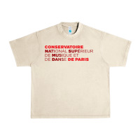 Sandshell logocnsmdp conservatoire de paris Urban Heavy Tee - linhVisuals