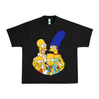 Black simpson Urban Heavy Tee - linhVisuals