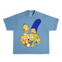 Pebble Blue simpson Urban Heavy Tee - linhVisuals