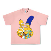 Salmon simpson Urban Heavy Tee - linhVisuals