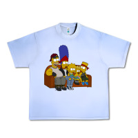 Grape Ice simpson family Urban Heavy Tee - linhVisuals