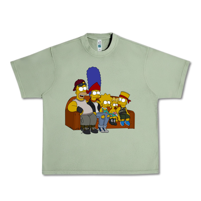 Simpson Family Urban Heavy Tee by linhVisuals | Teevron