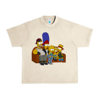 Sandshell simpson family Urban Heavy Tee - linhVisuals