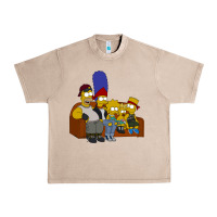 French Oak simpson family Urban Heavy Tee - linhVisuals