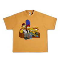 Peanut Butter simpson family Urban Heavy Tee - linhVisuals