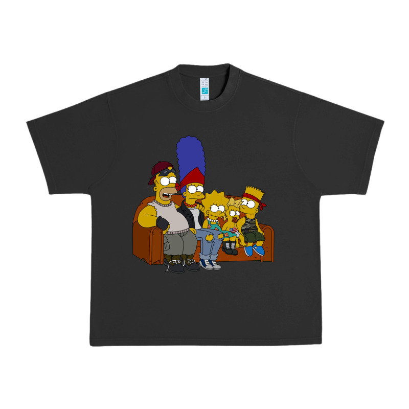 Simpson Family Urban Heavy Tee by linhVisuals | Teevron