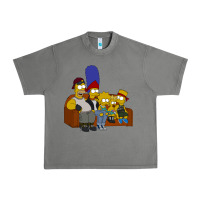 Tornado simpson family Urban Heavy Tee - linhVisuals