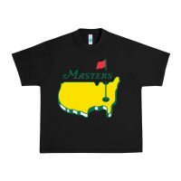 Black MASTERS TOURNAMENT GOLF 2022 Urban Heavy Tee - linhVisuals