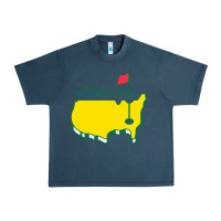 Midnight Navy MASTERS TOURNAMENT GOLF 2022 Urban Heavy Tee - linhVisuals