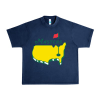 Navy MASTERS TOURNAMENT GOLF 2022 Urban Heavy Tee - linhVisuals